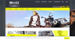 Desktop Screenshot of eko-motorwear.com